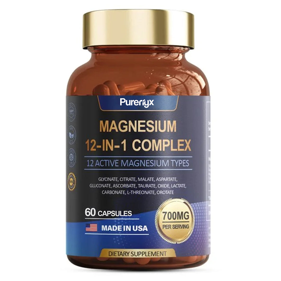 PureNyx 12-in-1 Magnesium Complex, 60 capsules