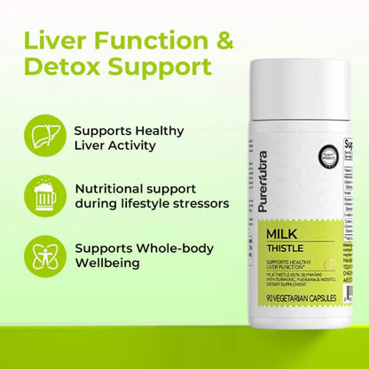 PureNutra®  Milk Thistle Liver Support & Detox