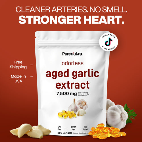 PureNutra® Aged Garlic Extract Softgels