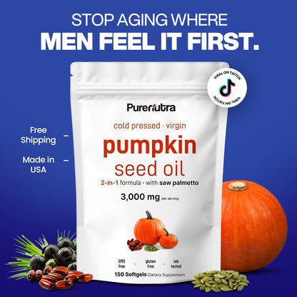 PureNutra® Pumpkin Seed Oil Softgels