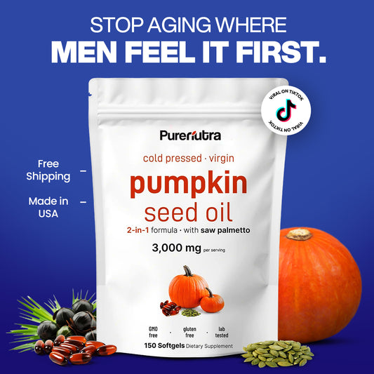 PureNutra® Pumpkin Seed Oil Softgels