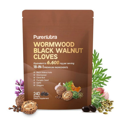 PureNutra® Wormwood black walnut cloves