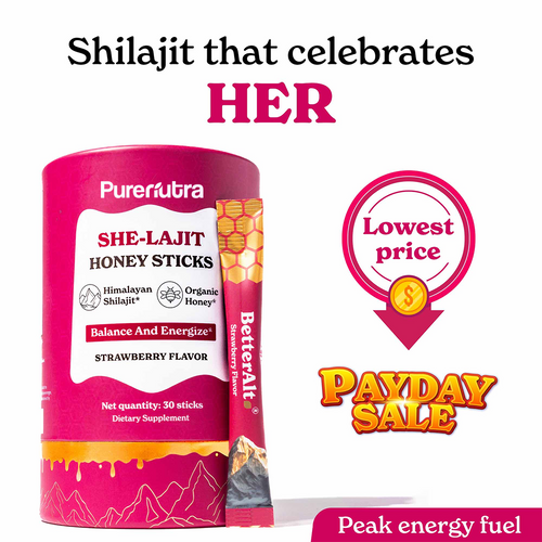 PureNutra® She-Lajit Honey Sticks