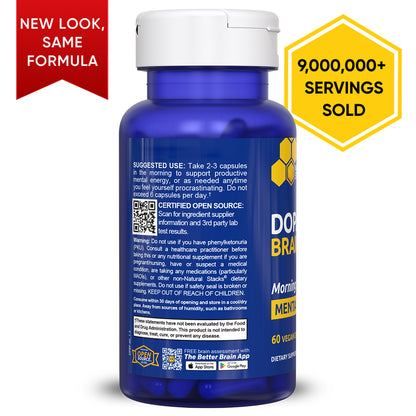PureNutra® Dopamine Brain Food Supplement w/L-Tyrosine
