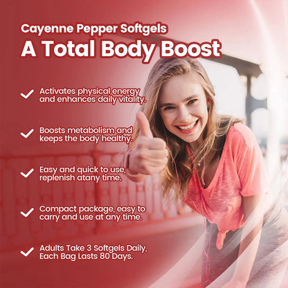 PureNutra® Cayenne Pepper Softgels