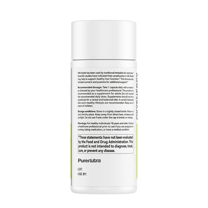 PureNutra®  Milk Thistle Liver Support & Detox