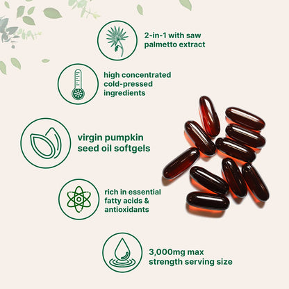 PureNutra® Pumpkin Seed Oil Softgels