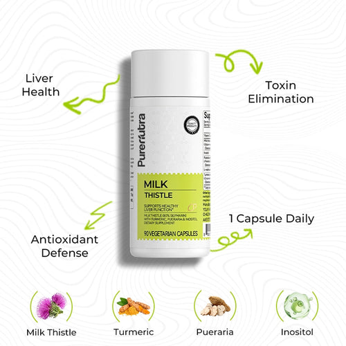 PureNutra®  Milk Thistle Liver Support & Detox