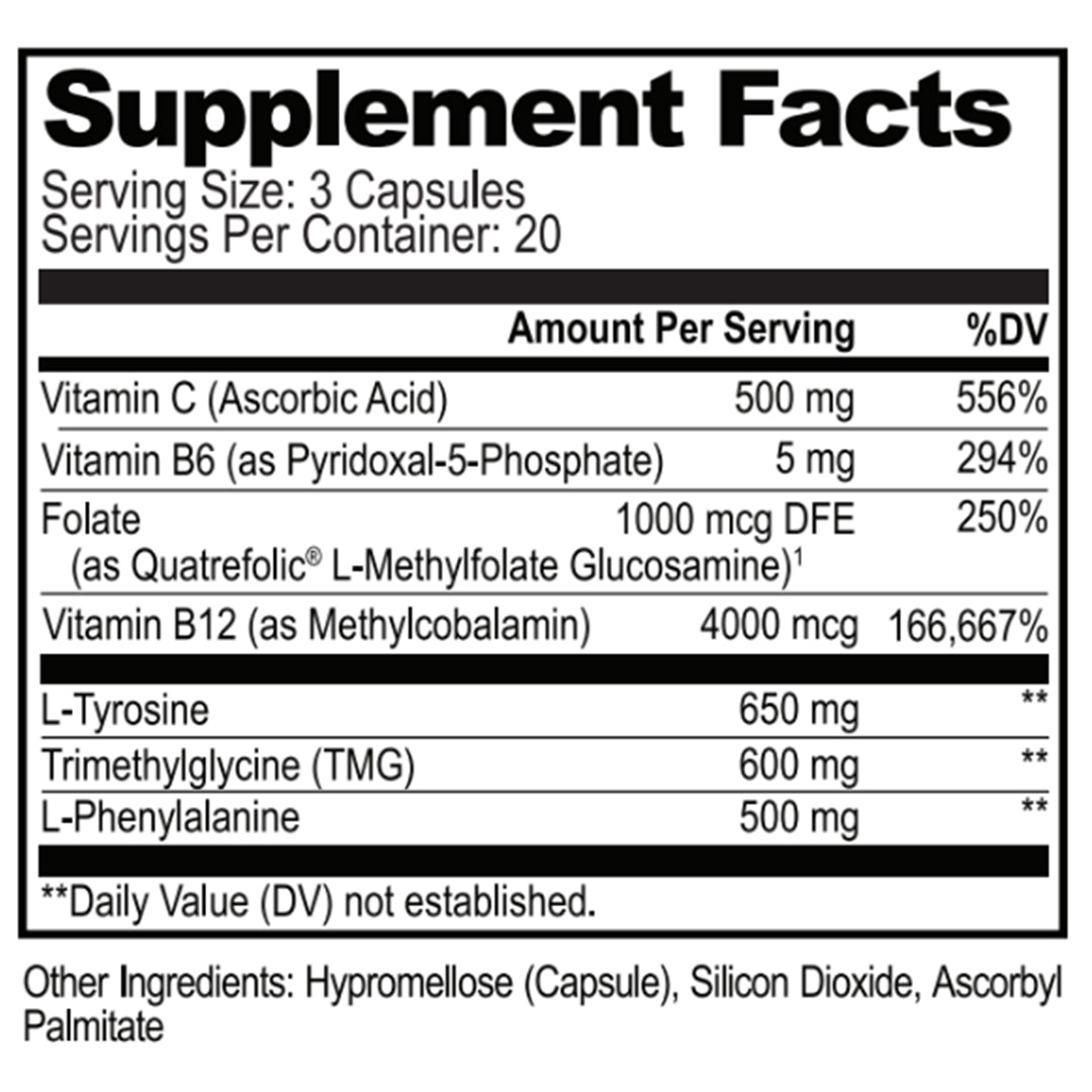 PureNutra® Dopamine Brain Food Supplement w/L-Tyrosine