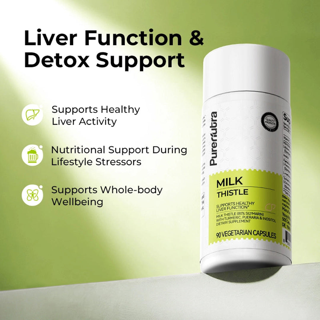 PureNutra®  Milk Thistle Liver Support & Detox