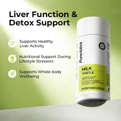 PureNutra®  Milk Thistle Liver Support & Detox