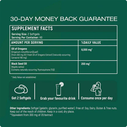 Free Purenyx® Oil Of Oregano Softgels
