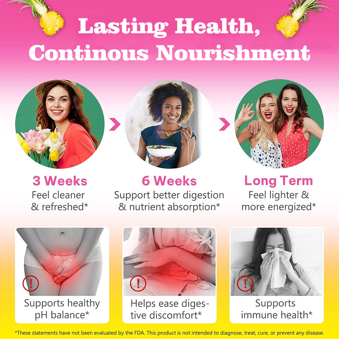 PureNutra® Slippery Kitty Feminine Probiotic + Moisture Gummies