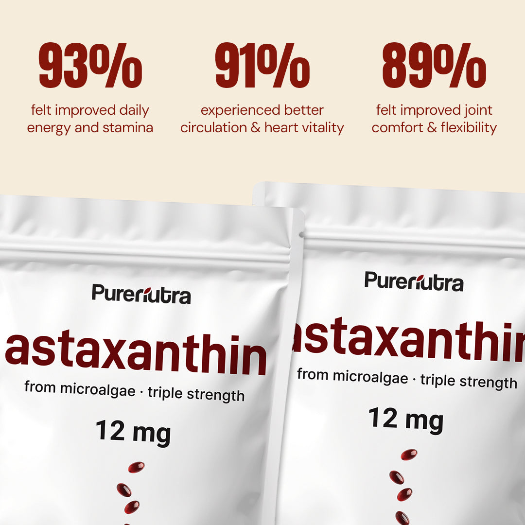 PureNutra® Astaxanthin – Nature’s Most Powerful Antioxidant