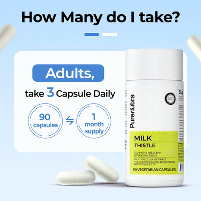 PureNutra®  Milk Thistle Liver Support & Detox